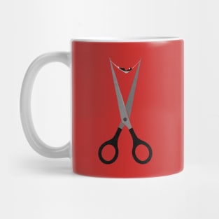 Scissors and hammock - Living on the edge Mug